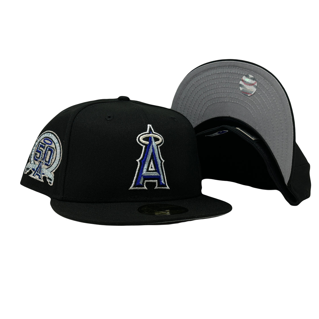 Los Angeles Angels 50th Anniversary 59Fifty New Era Fitted Hat