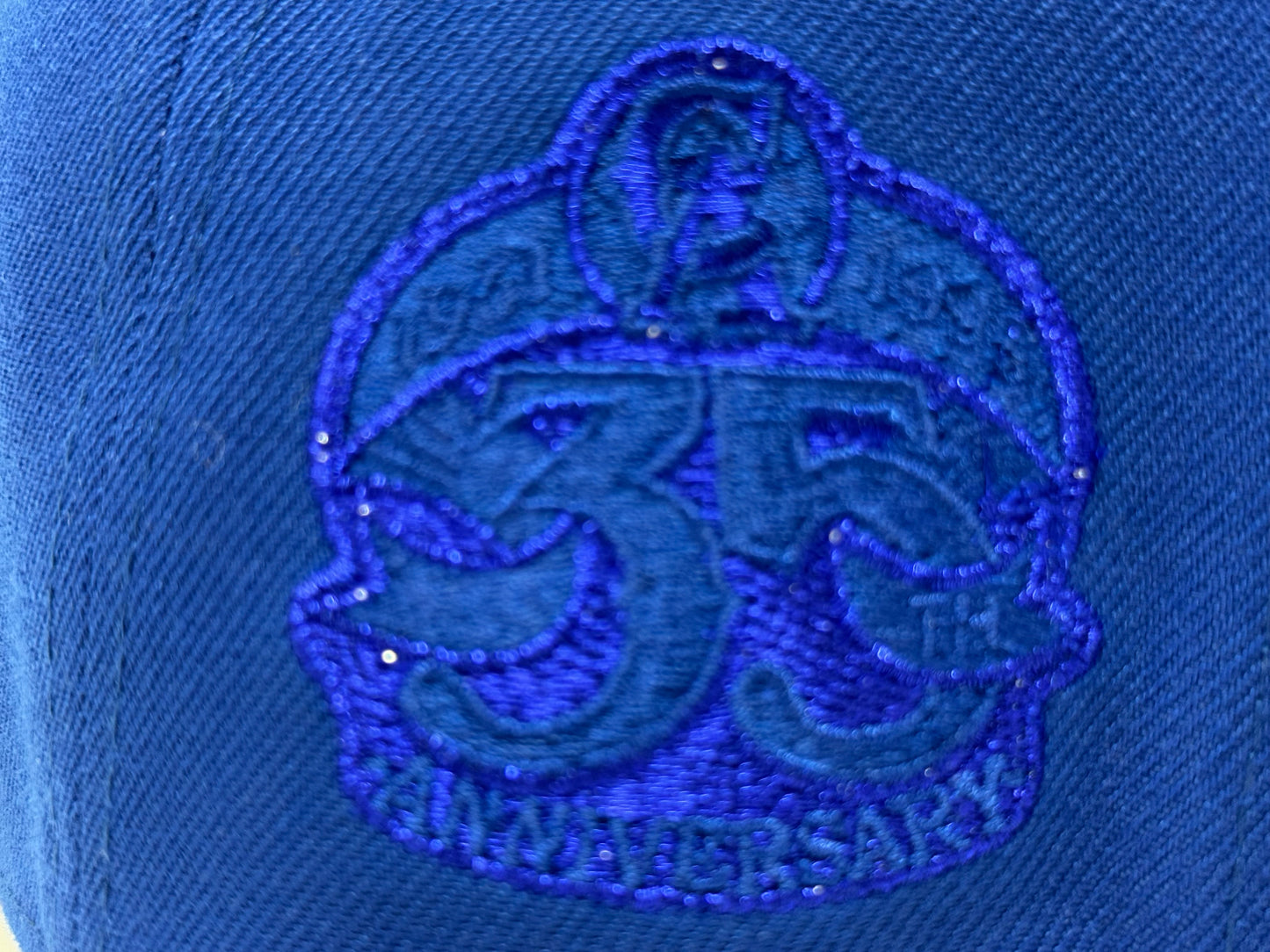 Los Angeles Angels 35th Anniversary Tonal Pack Fitted Hats-Royal
