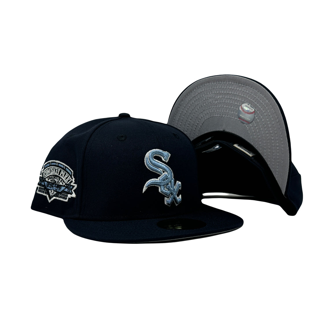 Chicago White Sox Comiskey Park Navy blue 59Fifty New Era Fitted Hat