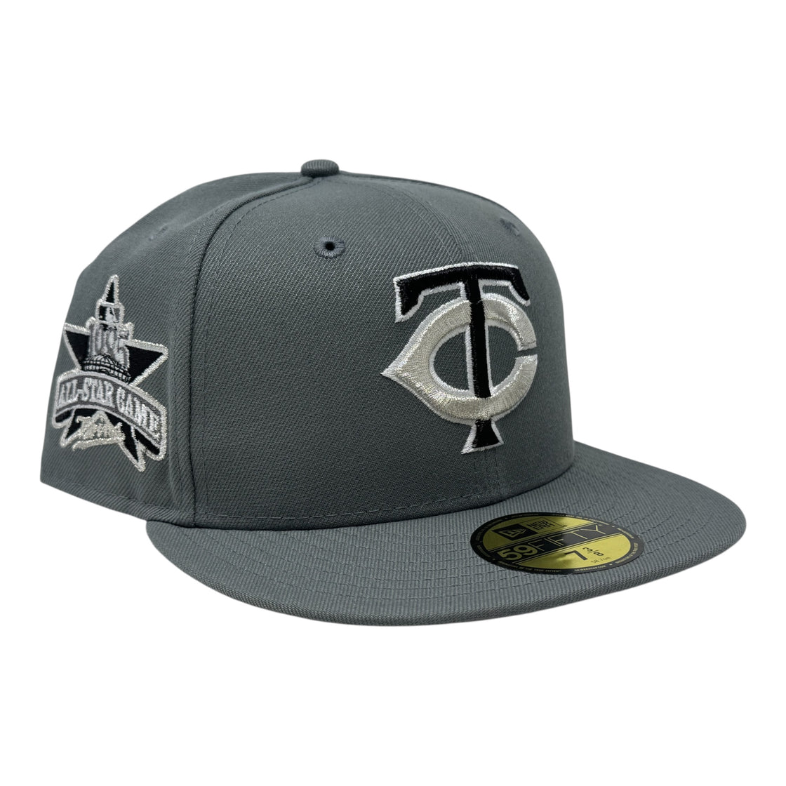 Minnesota Twins 1985 All Star Game Fitted Hat- Gray