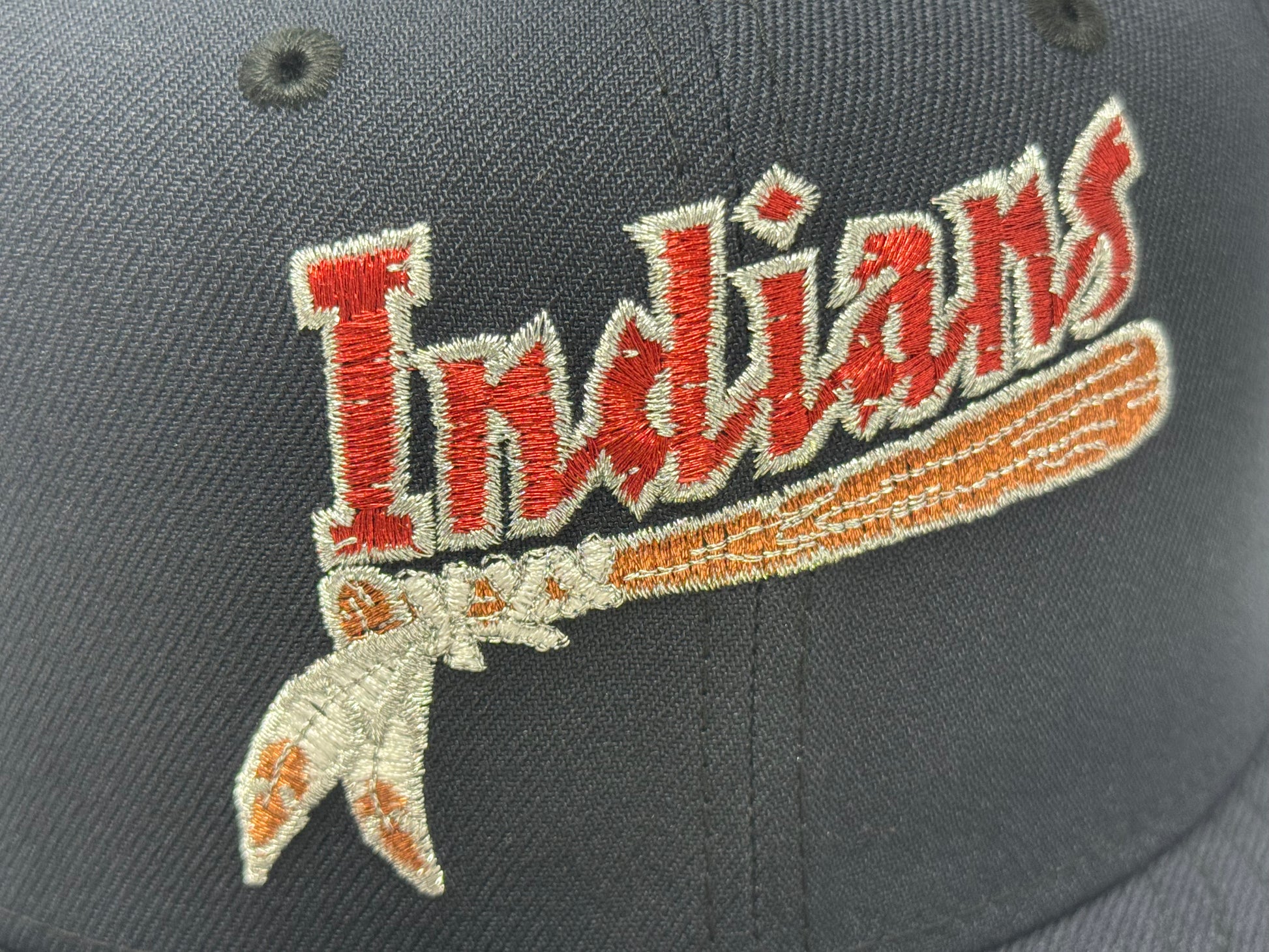 Kinston Indians Minor League Pink Brim New Era Fitted hats