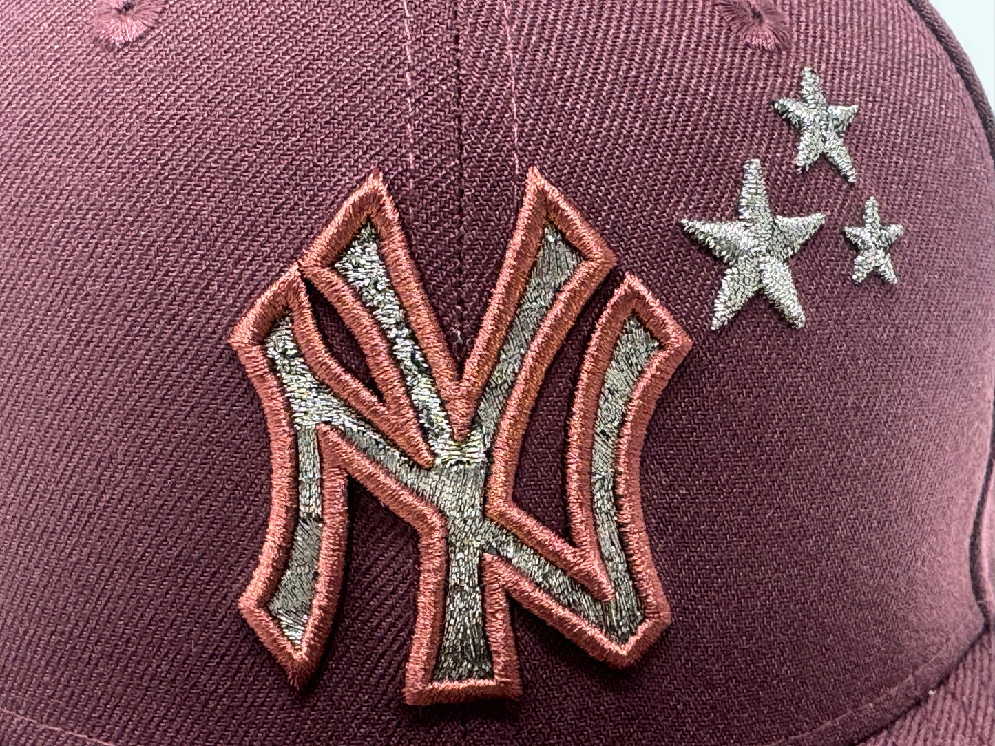 New York Yankees 2026 All Star Game "Star Pack" Gray Brim Fitted Hats-Maroon