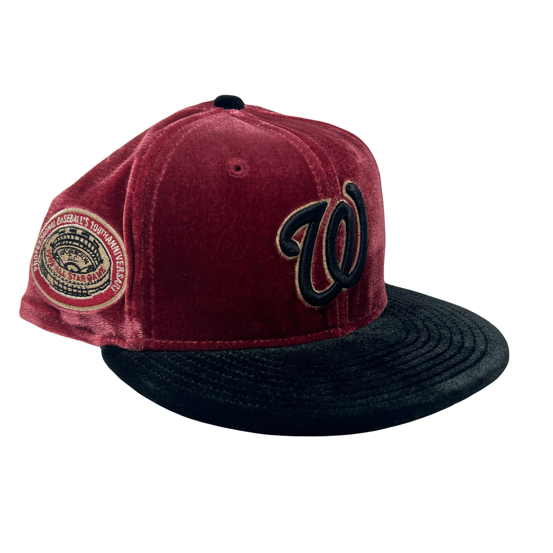 Washington Nationals 1962 All Star Game Velvet Collection New Era Fitted Hat