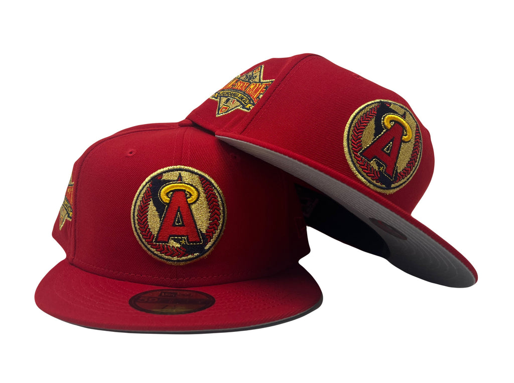 Red California Angels 1989 All Star Game Red New Era Fitted Hat