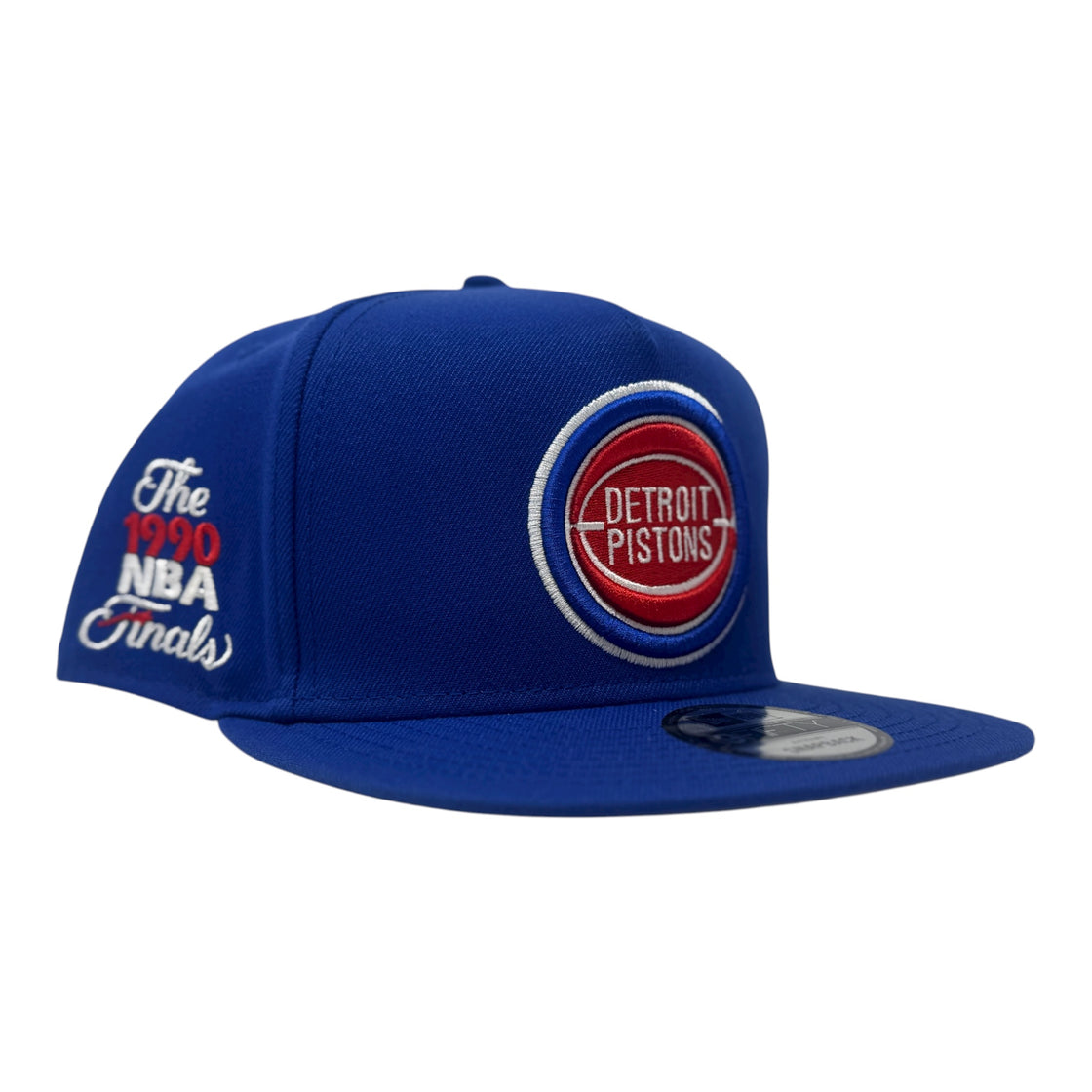 Detroit Pistons 1990 NBA Finals Snapback Hat-Royal blue