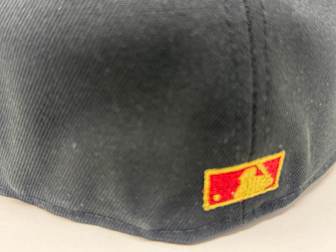 Kansas City Royals 100th Anniversary New Era Fitted Hats-Black Red