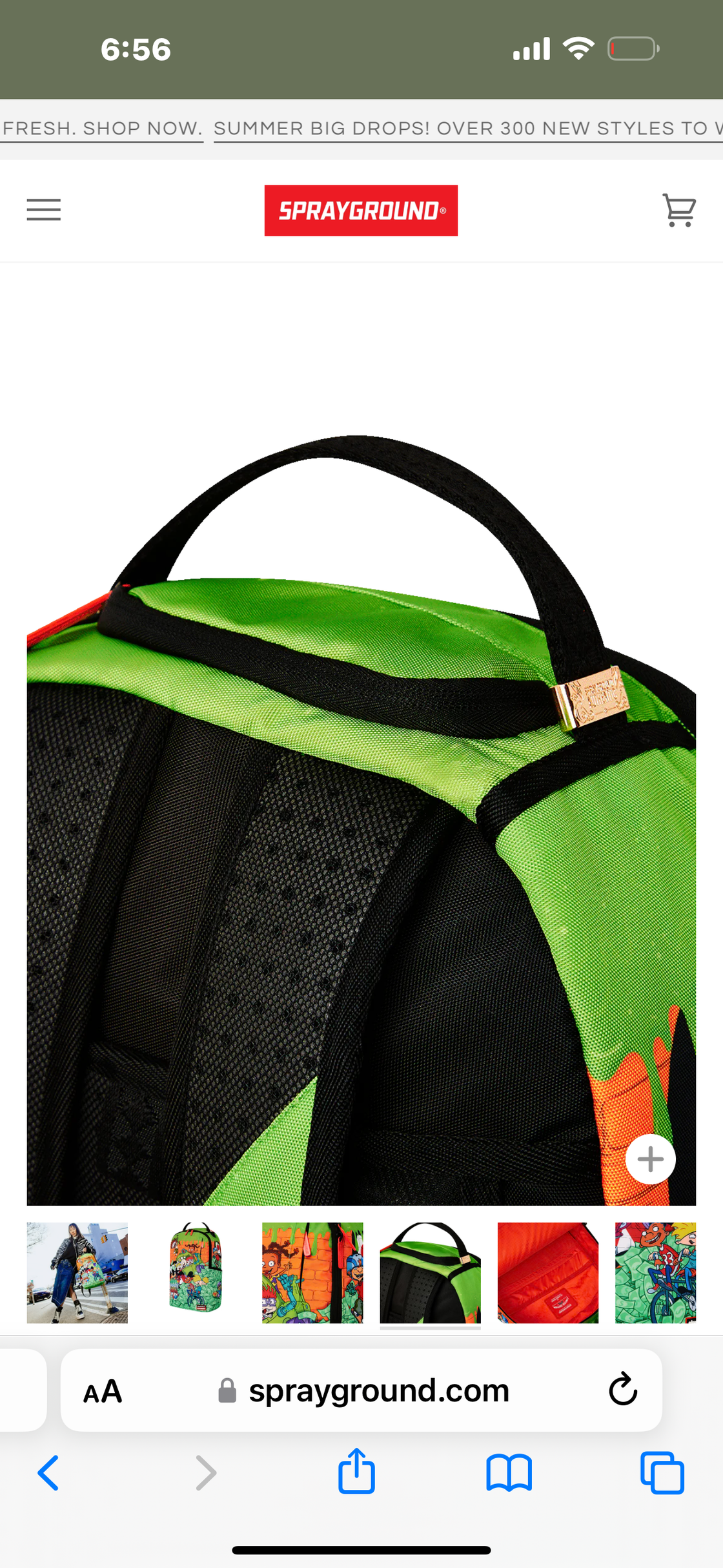 Sprayground 90s Nick Party Bag DLXSR Backpack