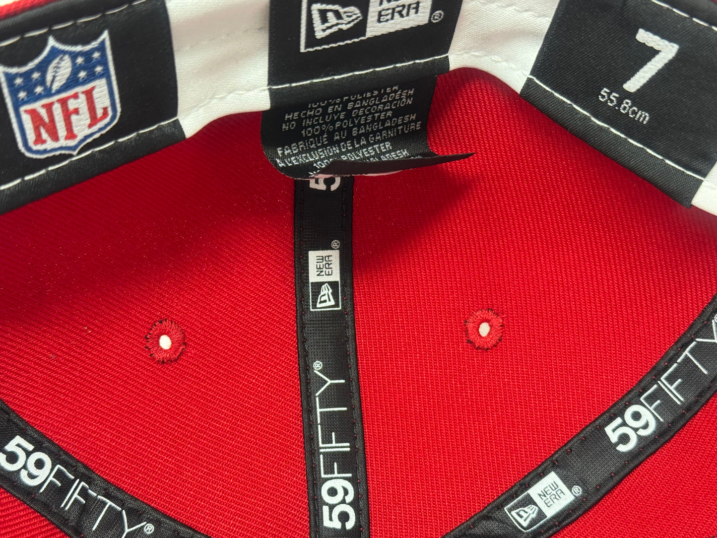 Red New York Giants Super Bowl XLVI 59Fifty Fitted Hat-Red