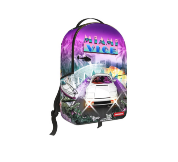 Miami Vice Vibes Sprayground Backpack
