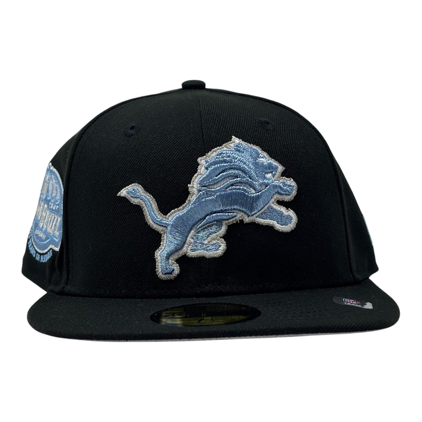 Detroit Lions Pro Bowl Icy Brim NFL New Era Fitted Hat- Black