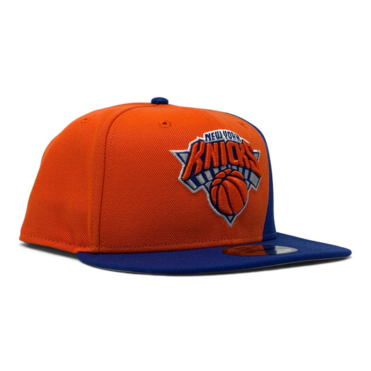 New York knicks Shock 9Fifty New Era Snapback-Royal Orange