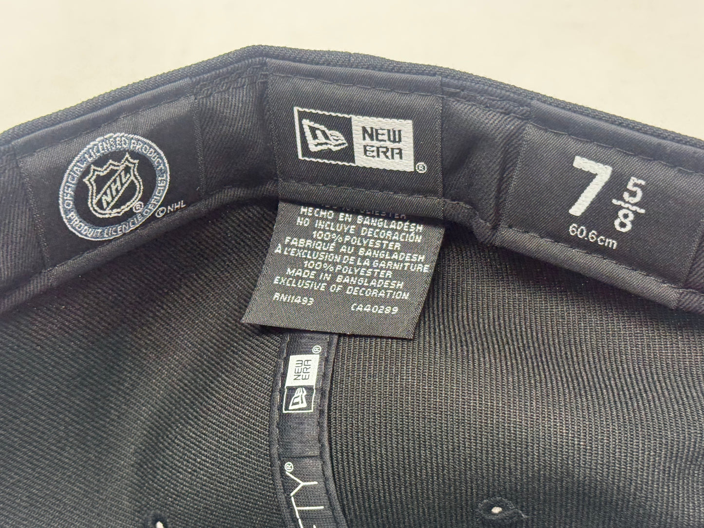 Anaheim Ducks Stanley Cup Champions Fitted Hats-Black Orange