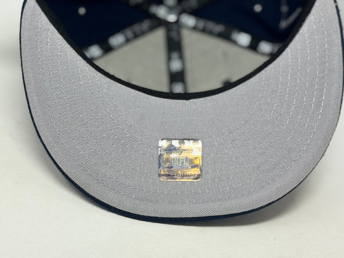 New England Patriots  59Fifty New Era Fitted Hat-Navy