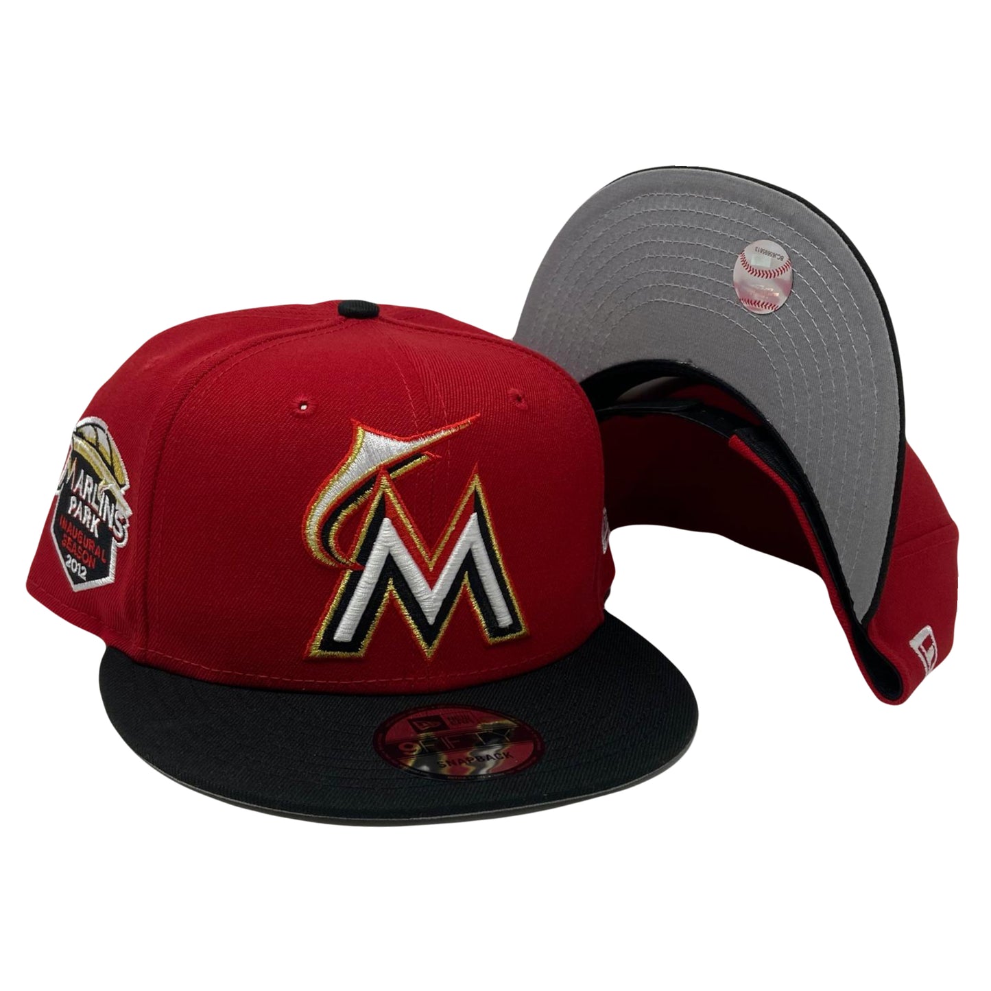 Miami Marlins 2012 Inaugural Season 9Fifty New Era Snapback Hat