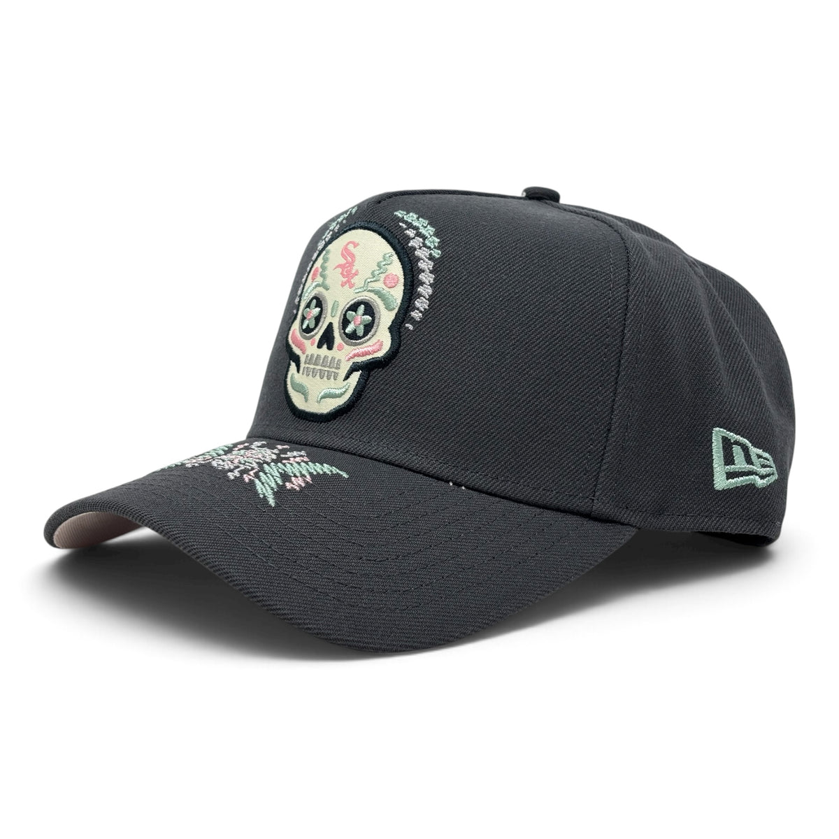Chicago White Sox Gray 2026 Day of the Dead New Era 9FORTY A-Frame Hat
