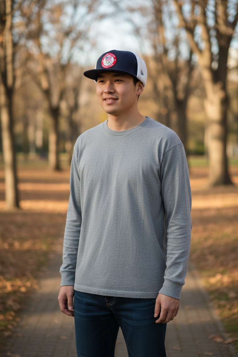 Team USA 2026 Winter Olympics Dog Ear 59FIFTY Fitted