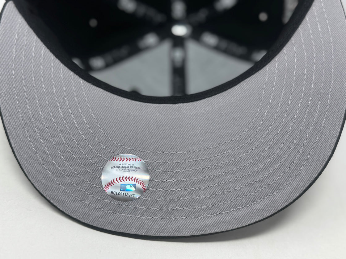 Los Angeles Angels 50th Anniversary 59Fifty Fitted Hats-Black Copper