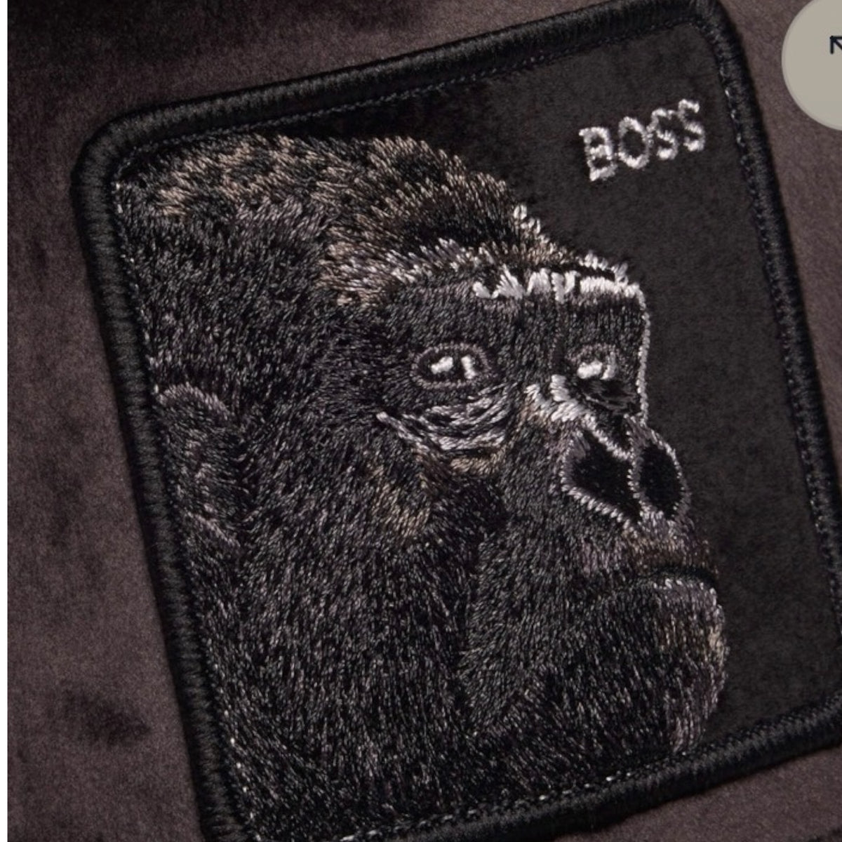 Goorin Bros Velour Boss Trucker Hat Black