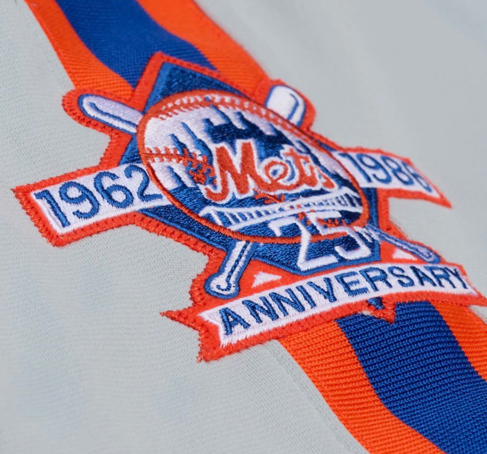 Dwight Gooden New York Mets 1986 Gray Authentic Jersey