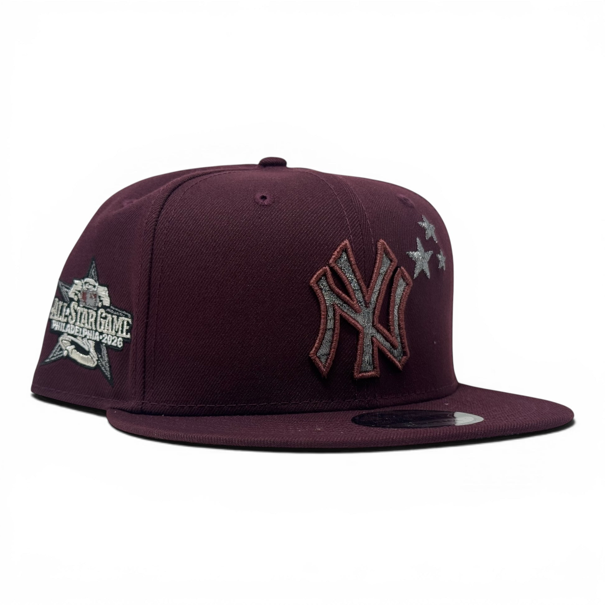 New York Yankees 2026 All Star Game Snapback Hats-Maroon