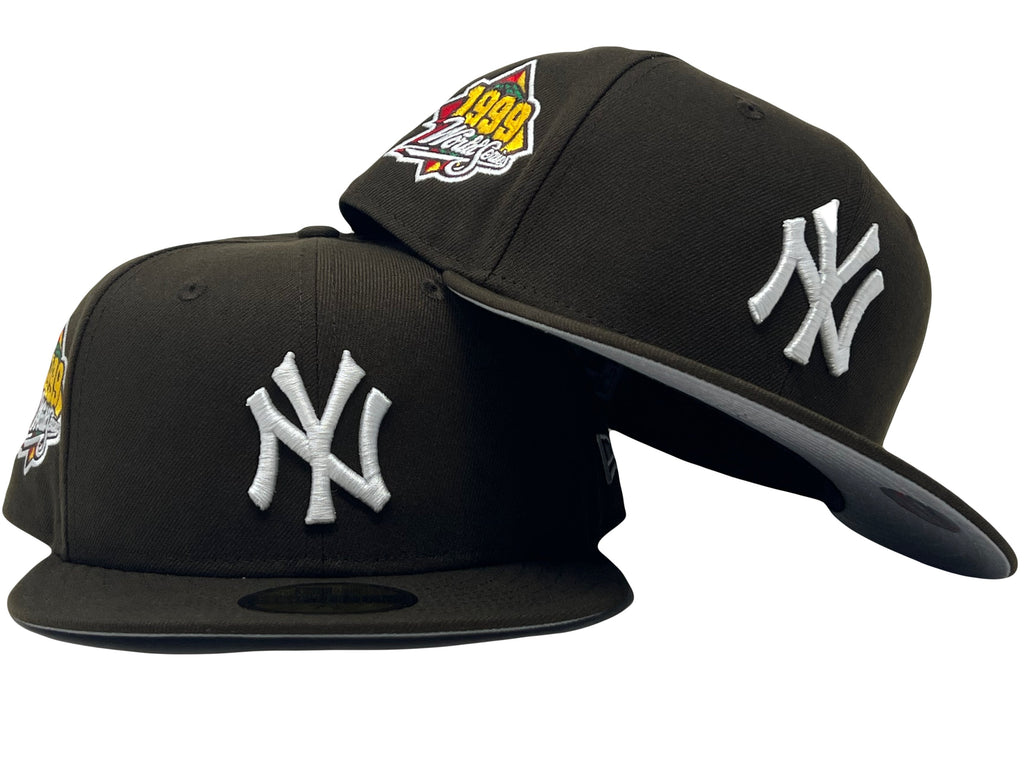 New York Yankees 1999 World Series Brown/ Walnut 5950 New Era Fitted Hat
