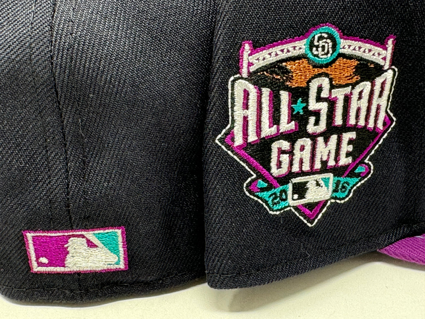 San Diego Padres 2016 All Star Game Stitch Visor 5950 New Era Fitted Hat