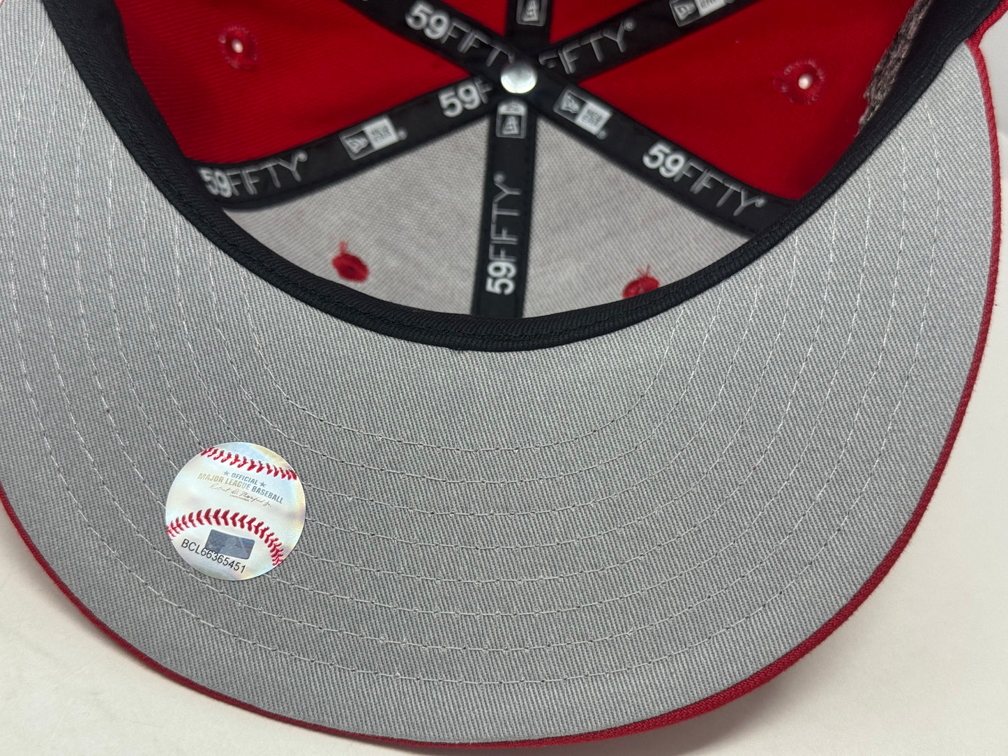 Toronto Blue Jays 1993 World Series Fitted Hats-Red