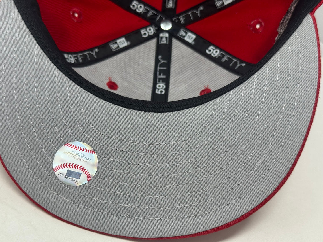 Toronto Blue Jays 1993 World Series Fitted Hats-Red