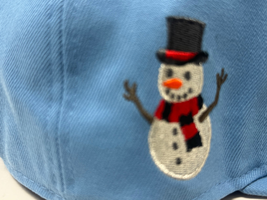 New York Yankees Santa Claus Snowman 59Fifty Fitted Hat-Sky Blue