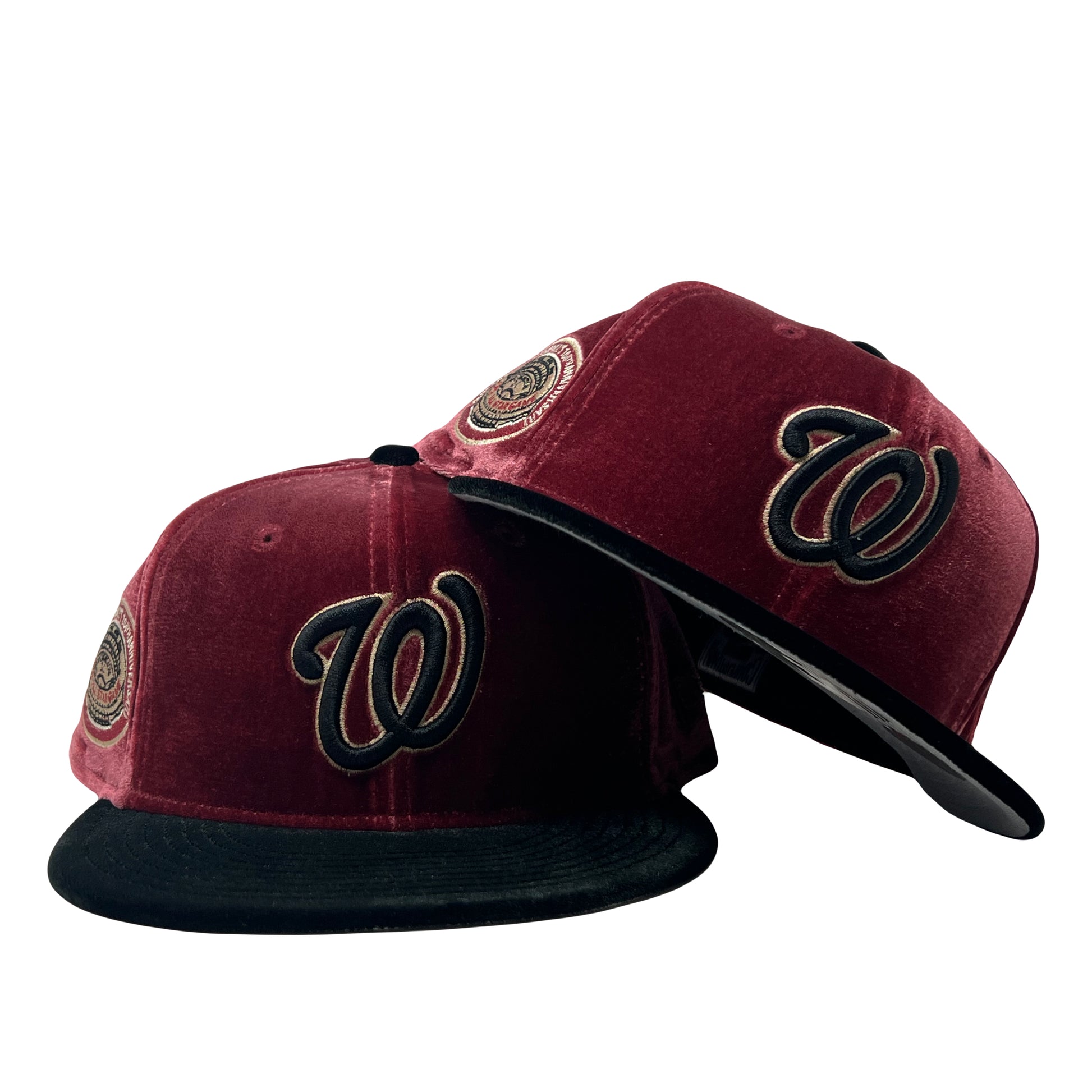 Washington Nationals 1962 All Star Game Velvet Collection New Era Fitted Hat