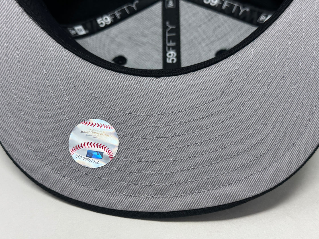 Los Angeles Angels 35th Anniversary New Era Fitted Hats-Black Olive