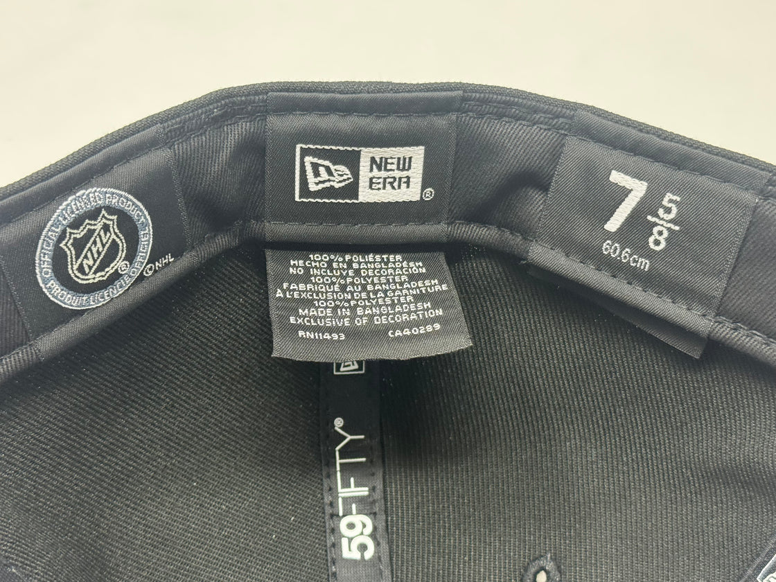 Chicago Blackhawks 59Fifty New Era Fitted Hats-Black