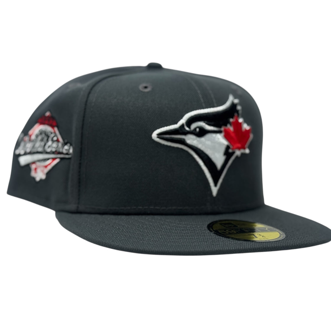 Toronto Blue Jays 1993 World Series Fitted Hats-Dark Gray