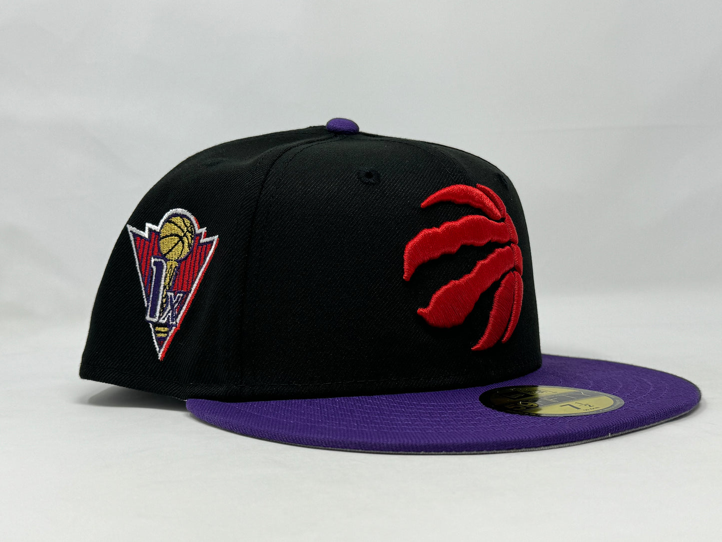 Toronto Raptors 1X NBA Champions 5950 New Era Fitted Hat Black