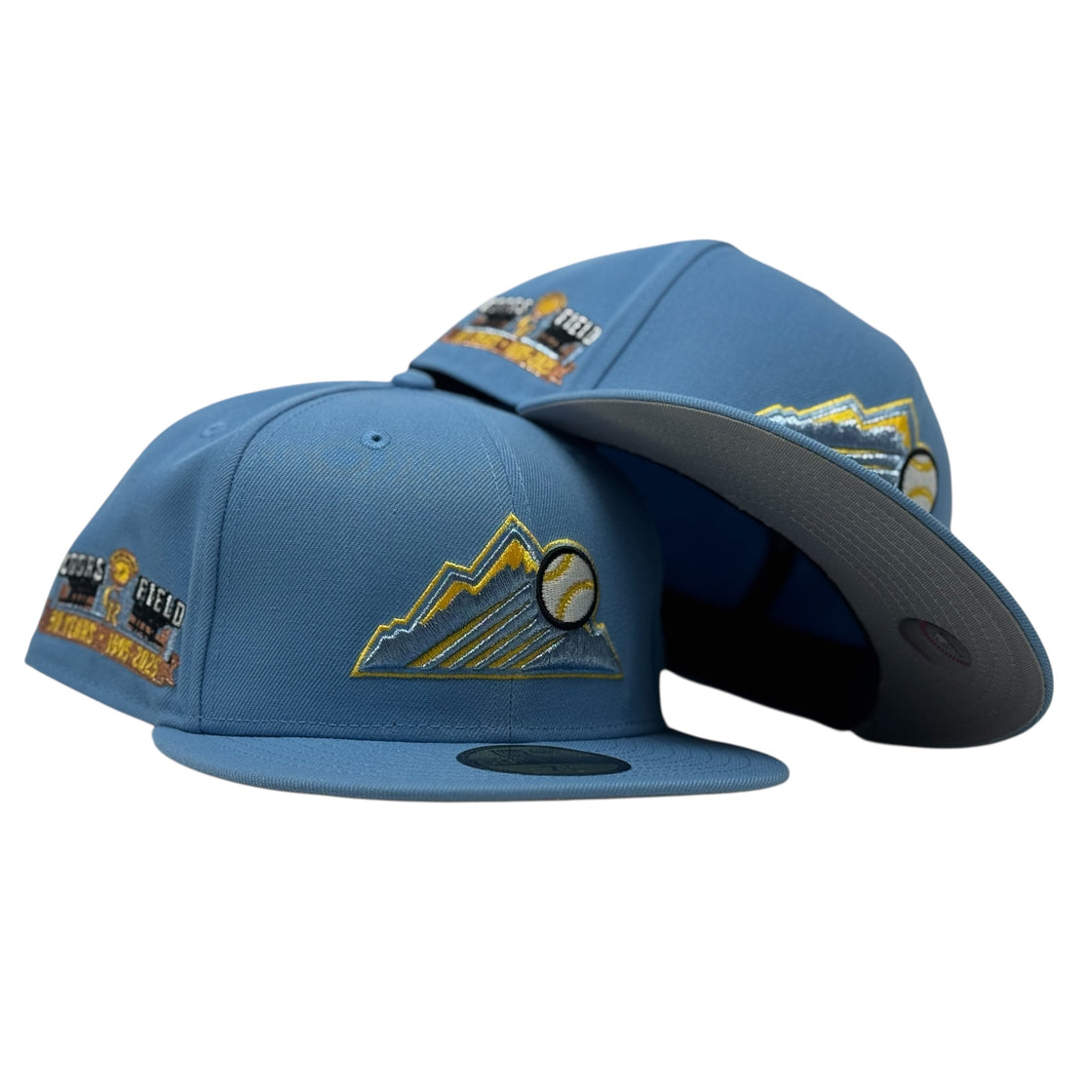 Colorado Rockies Coors Field Crossover Pack Fitted Hat