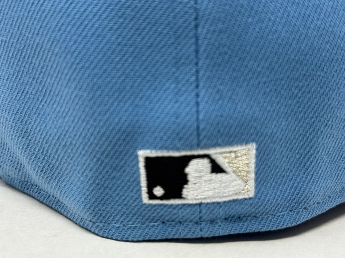 New York Mets Shea Stadium Fitted Hat-Sky Blue