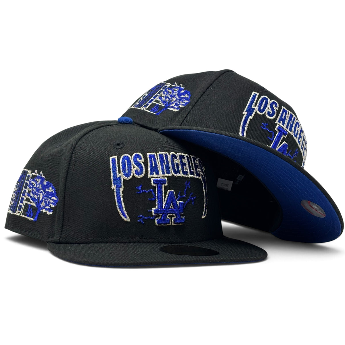 Los Angeles Dodgers 2025 Tokyo Series Royal Blue Brim "Metallica Logo" Fitted Hat