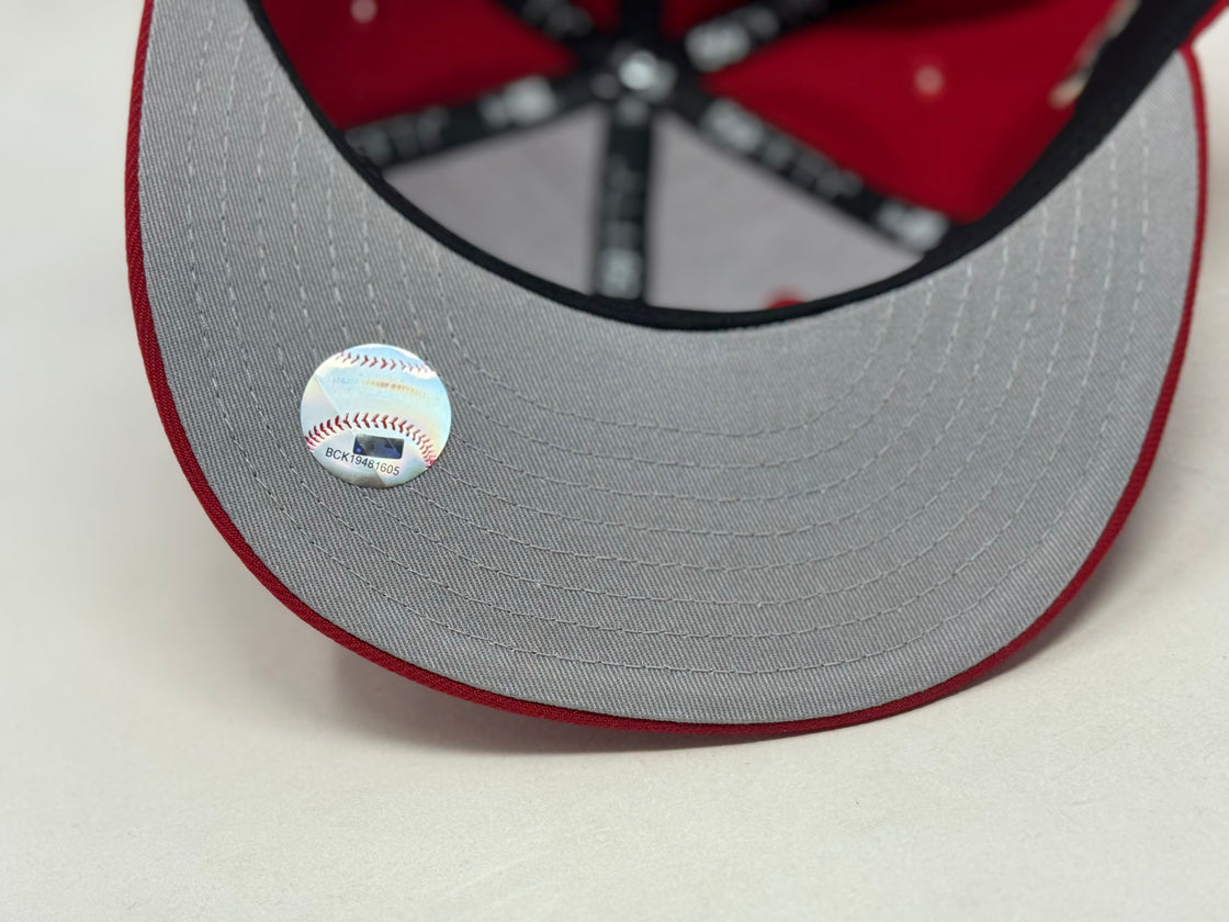 New York Yankees Dept. Of Sanitation Fitted Hat-Red