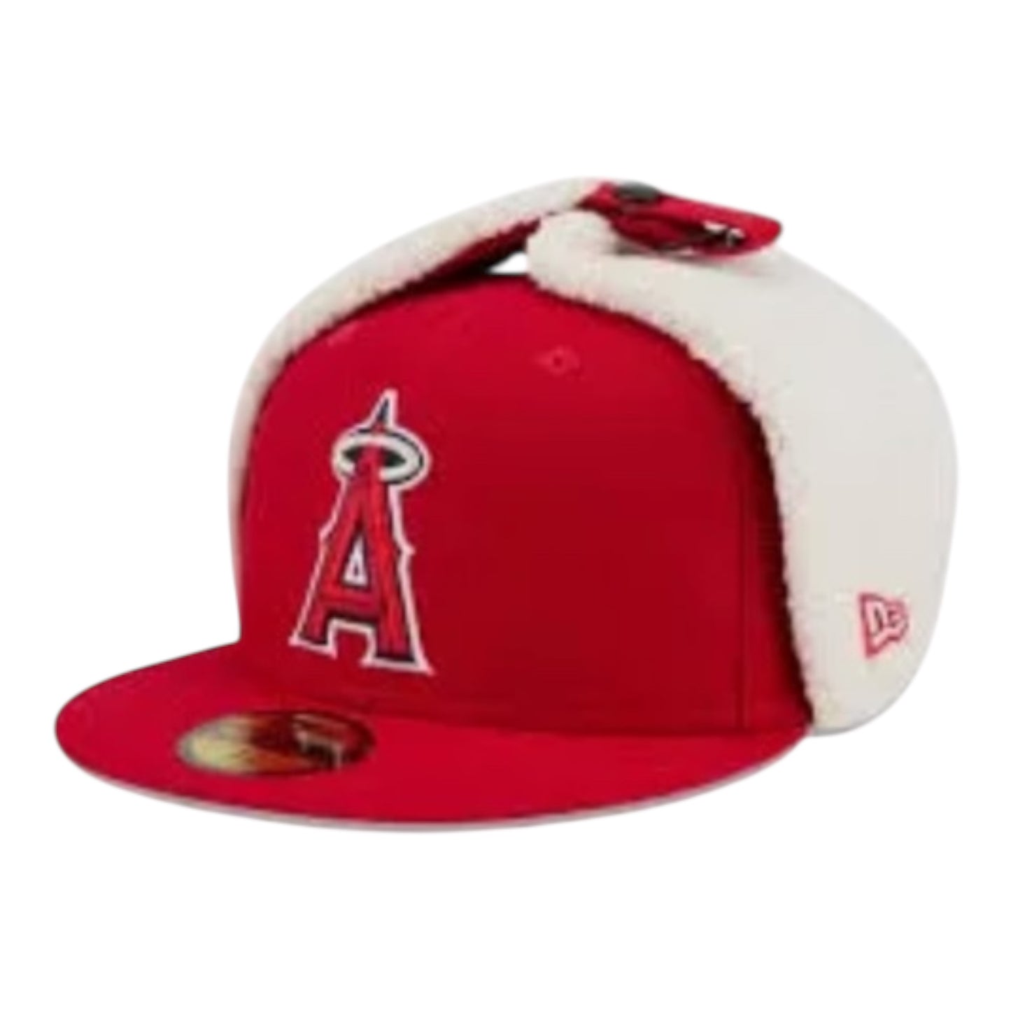 LA Angels MLB Classic Red Dogear 59FIFTY Fitted Cap