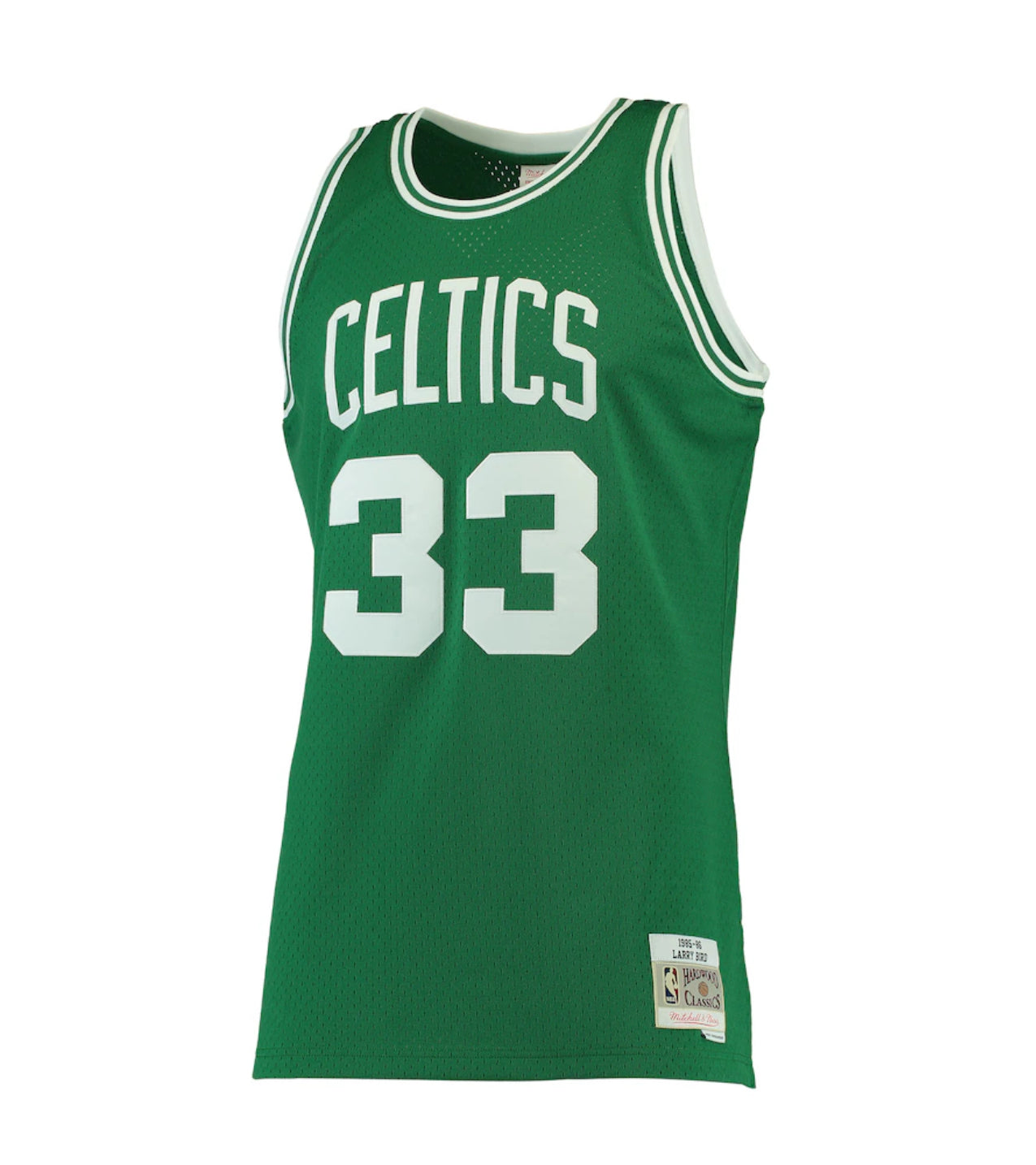 Boston Celtics Larry Bird #33 Mitchell & Ness Green