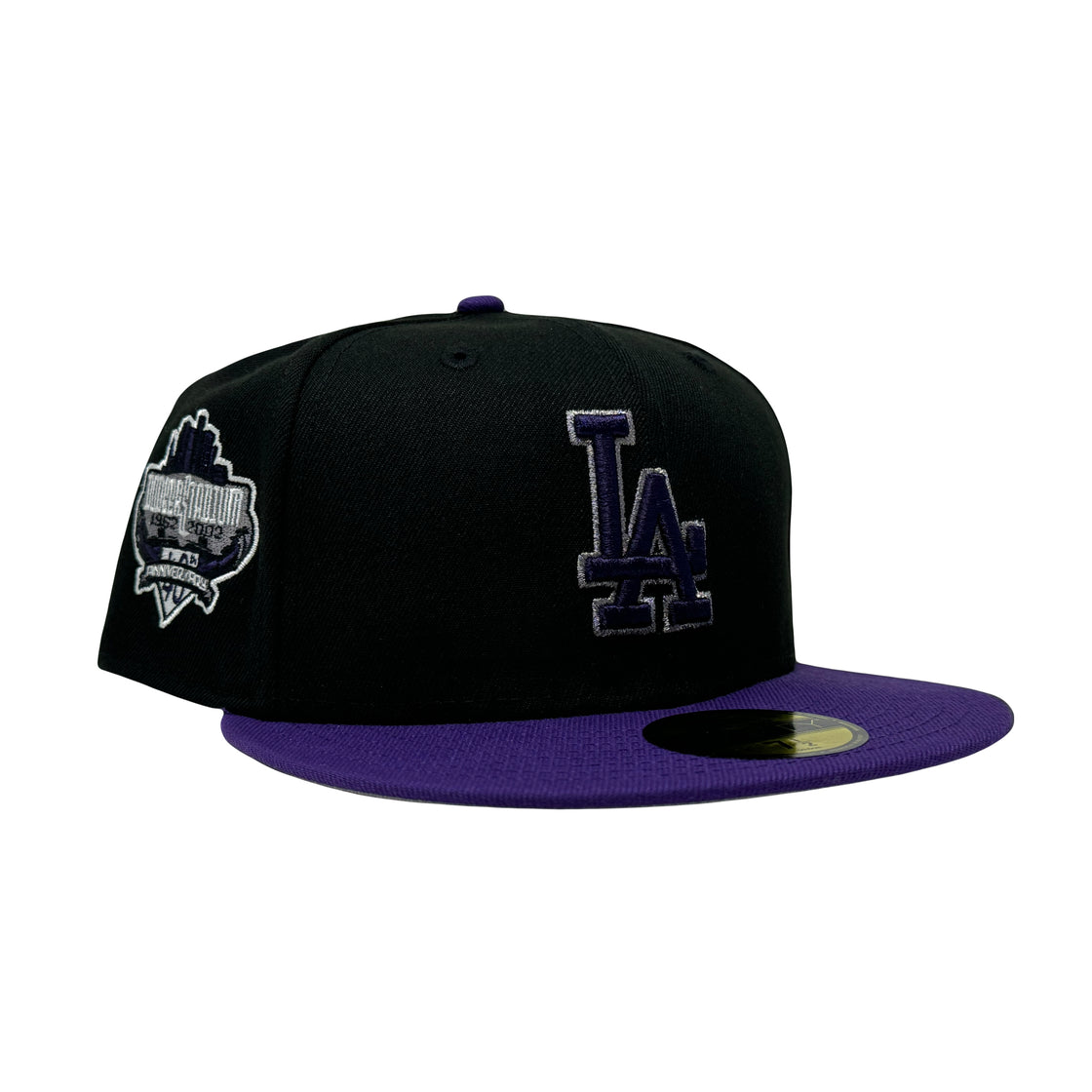 Los Angeles Dodgers 40th Anniversary Eggplant Collection 5950 New Era Fitted Hat