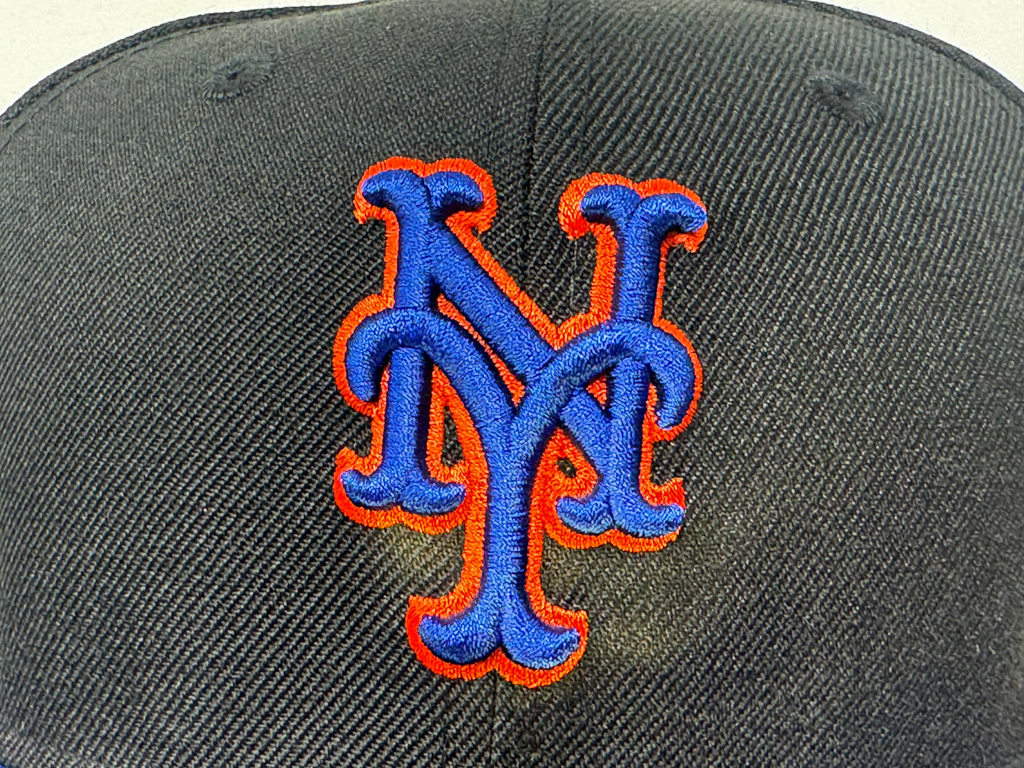 New York Mets 2000 World Series Black Royal Blue 59Fifty New Era Fitted Hat