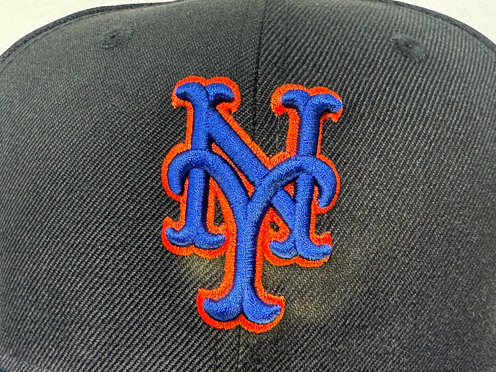 New York Mets 2000 World Series Black Royal Blue 59Fifty New Era Fitted Hat