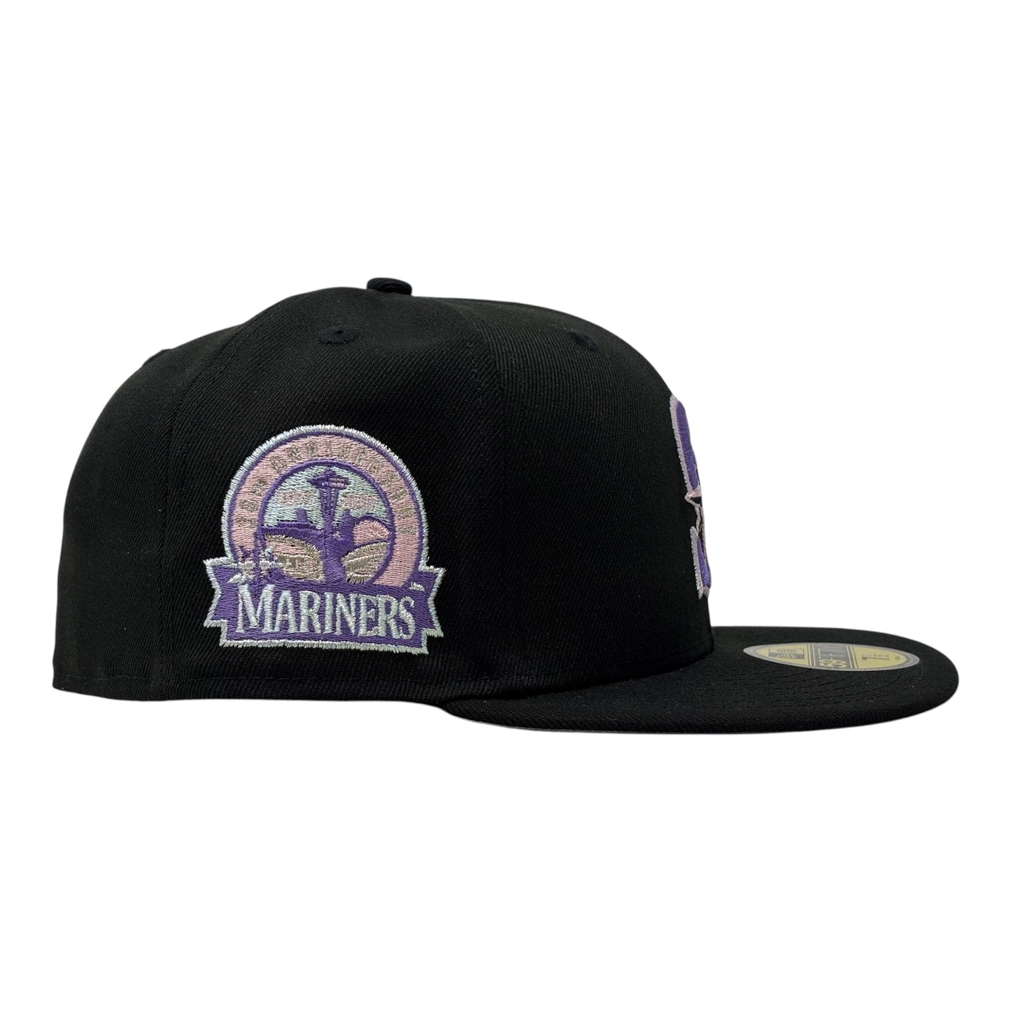 Seattle Mariners 30th Anniversary Fitted Hats-Black