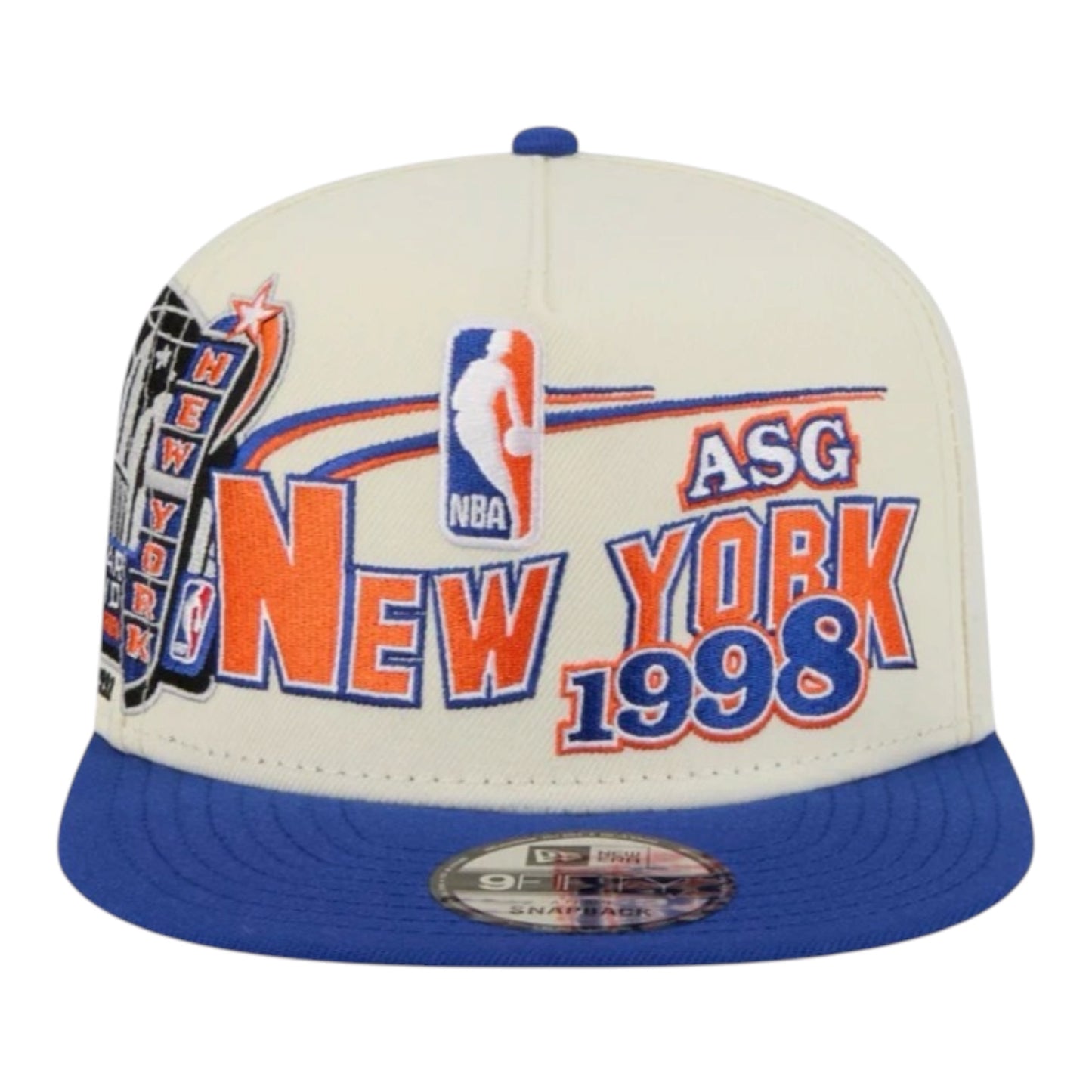 New York Knicks Hardwood Classics 1998 All-Star Game 9FIFTY A-Frame Snapback