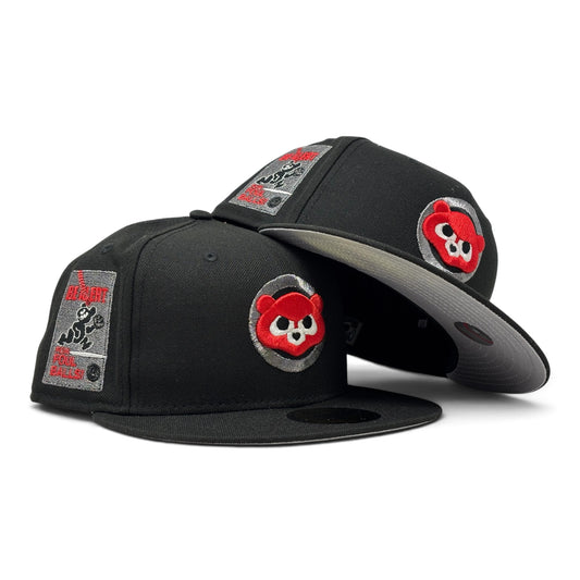 Chicago Cubs Be Alert Foul Ball Logo "Cherry Pack" Fitted Hats