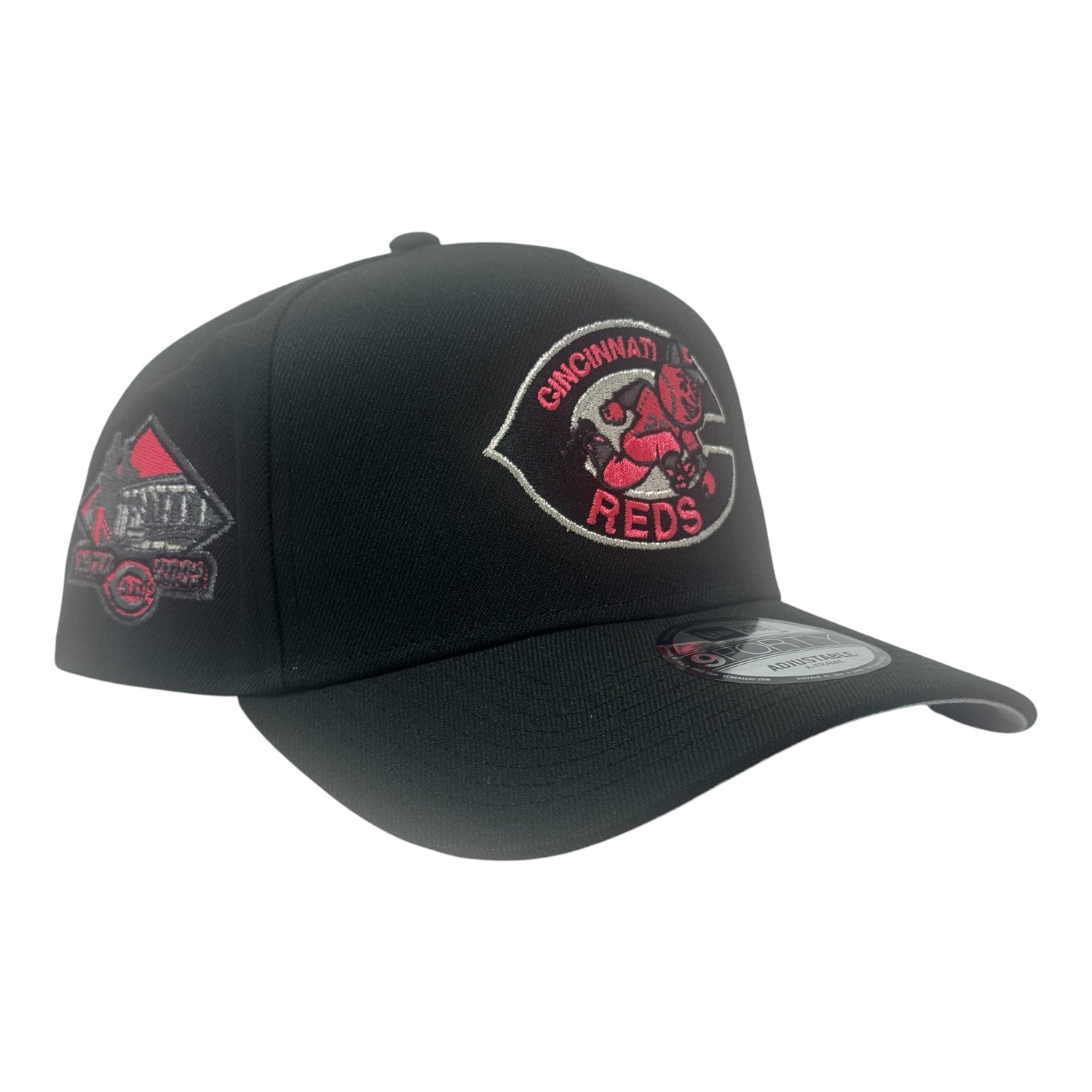 Cincinnati Reds 9FORTY A-Frame Snapback Hat-Lava Red