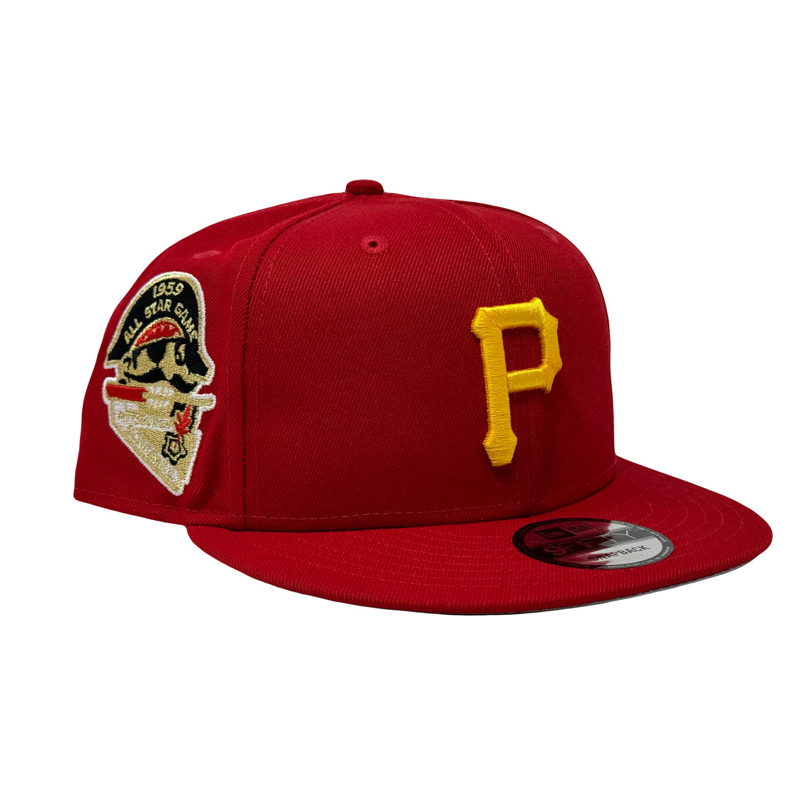 Pittsburgh Pirates 1959 All Star Game Red 9Fifty New Era Snapback Hat