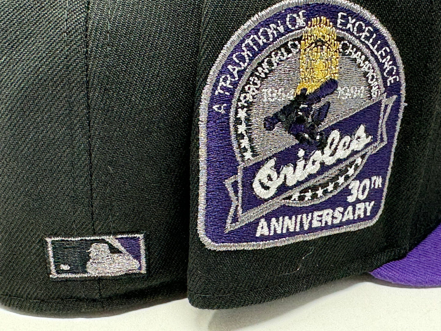 Baltimore Orioles 30th Anniversary "Eggplant Collection" 5950 New Era Fitted Hat