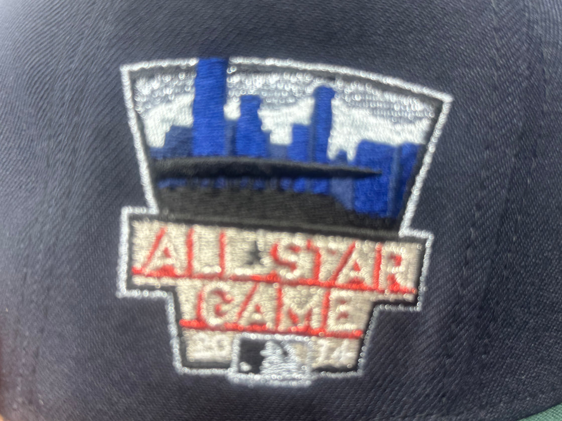 Minnesota Twins 2014 All Star Game 59Fifty Fitted Hats-Navy Green